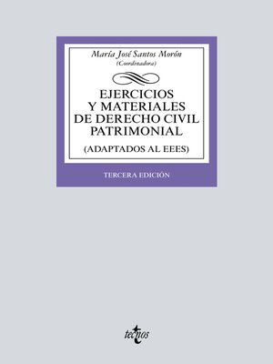cover image of Ejercicios y materiales de Derecho Civil Patrimonial